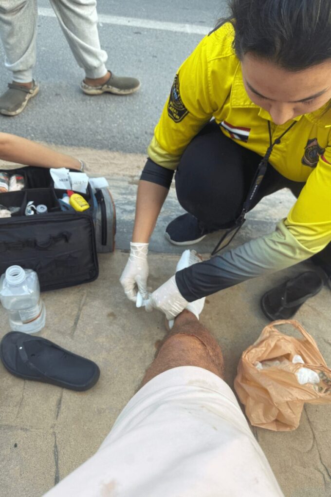 The unexpected setback on the roads of Samui