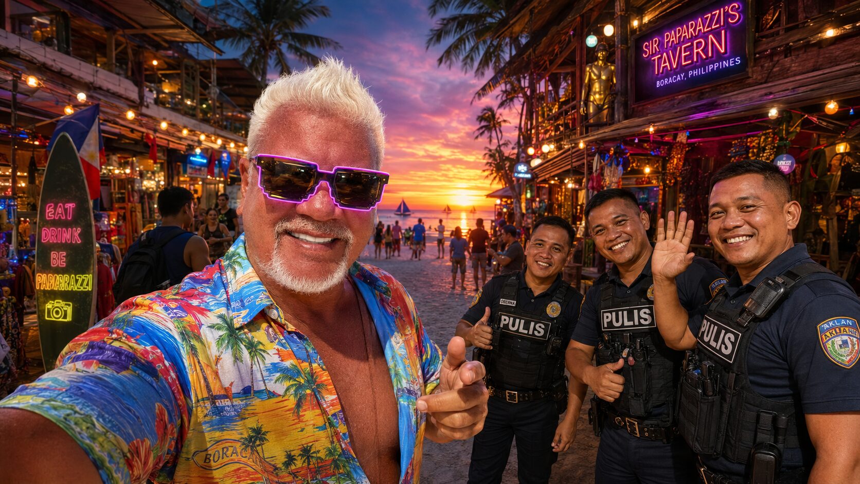 Beautiful Boracay Sunset