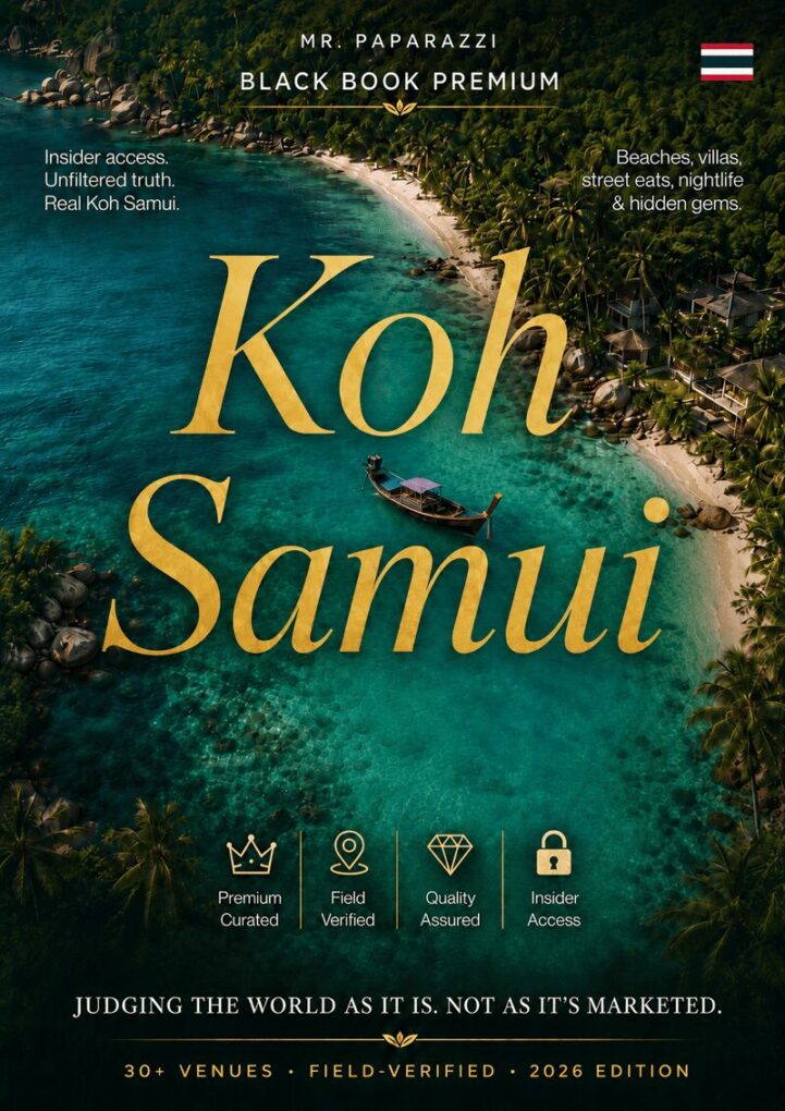 poster The Black Book Premium — Koh Samui