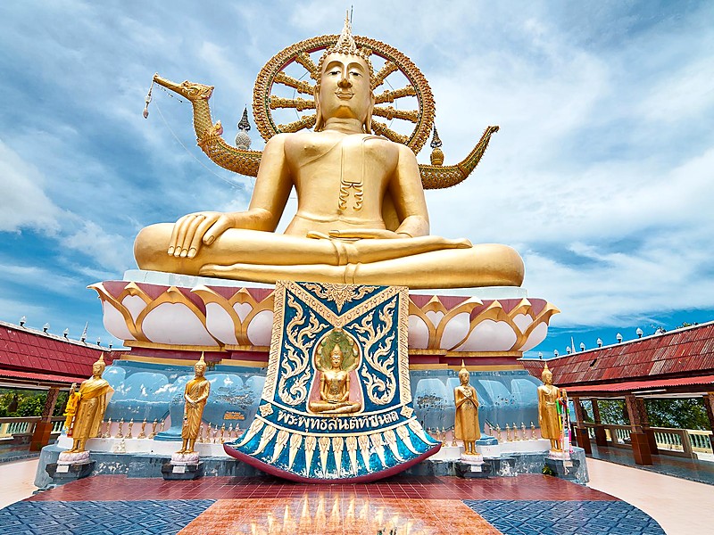 Big buddha wat phra yai koh samui