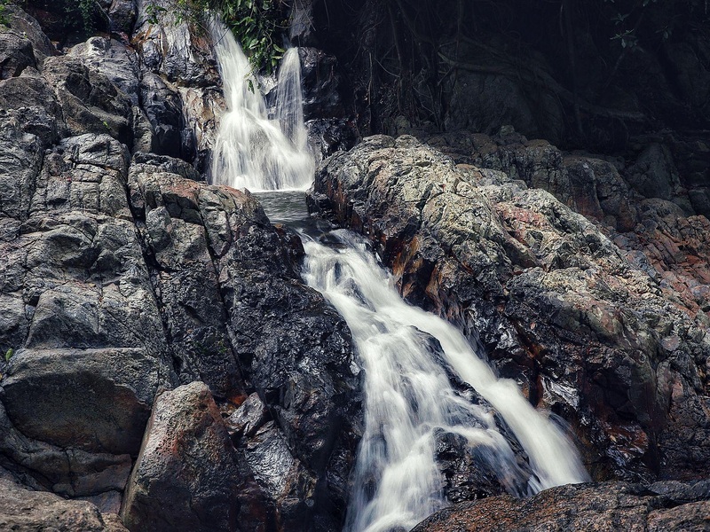 Waterfalls in koh samui