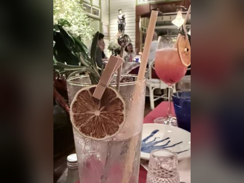 Bangkok restaurant cocktail
