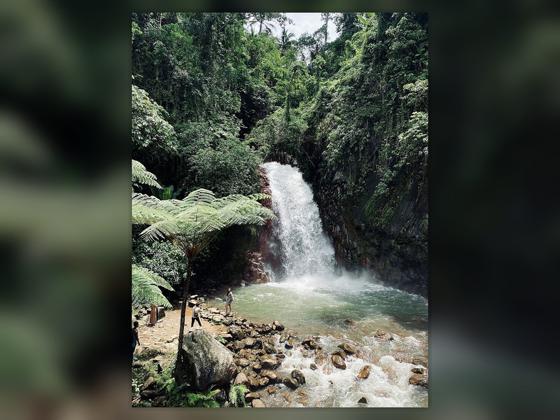 Tan rua secret falls illustrative