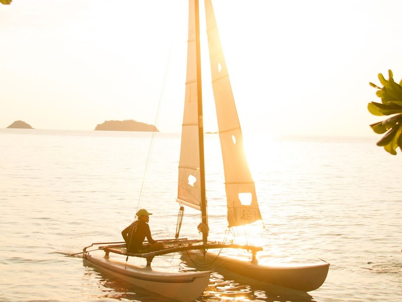 Red baron sunset cruise illustrative
