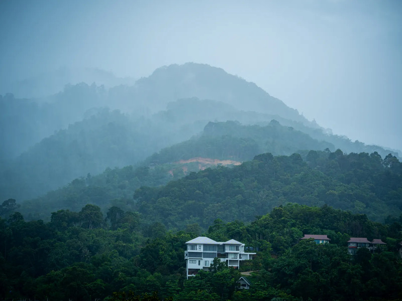 Phuket wet season mountains